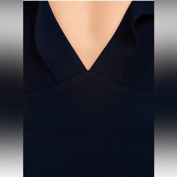 Lulus Perfect Opportunity Navy Blue Maxi Dress Size Small - Picture 8 of 16